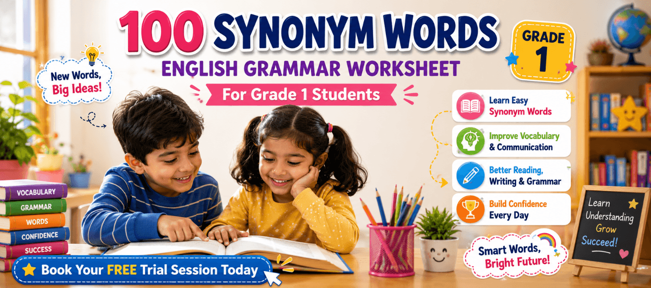 100 Synonym Words to Boost Vocabulary Skills in Grade 1.png