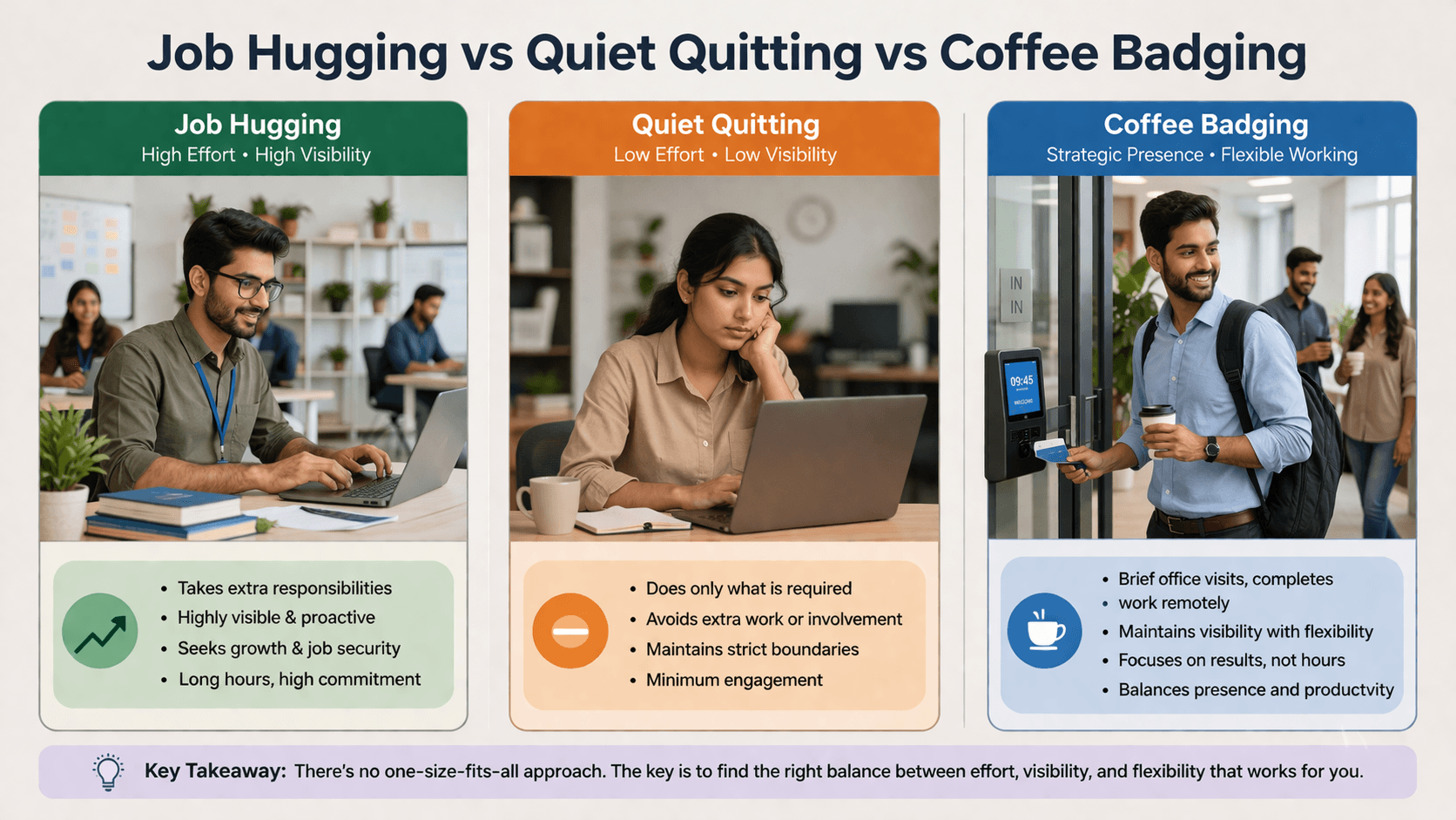 what is coffee badging at work