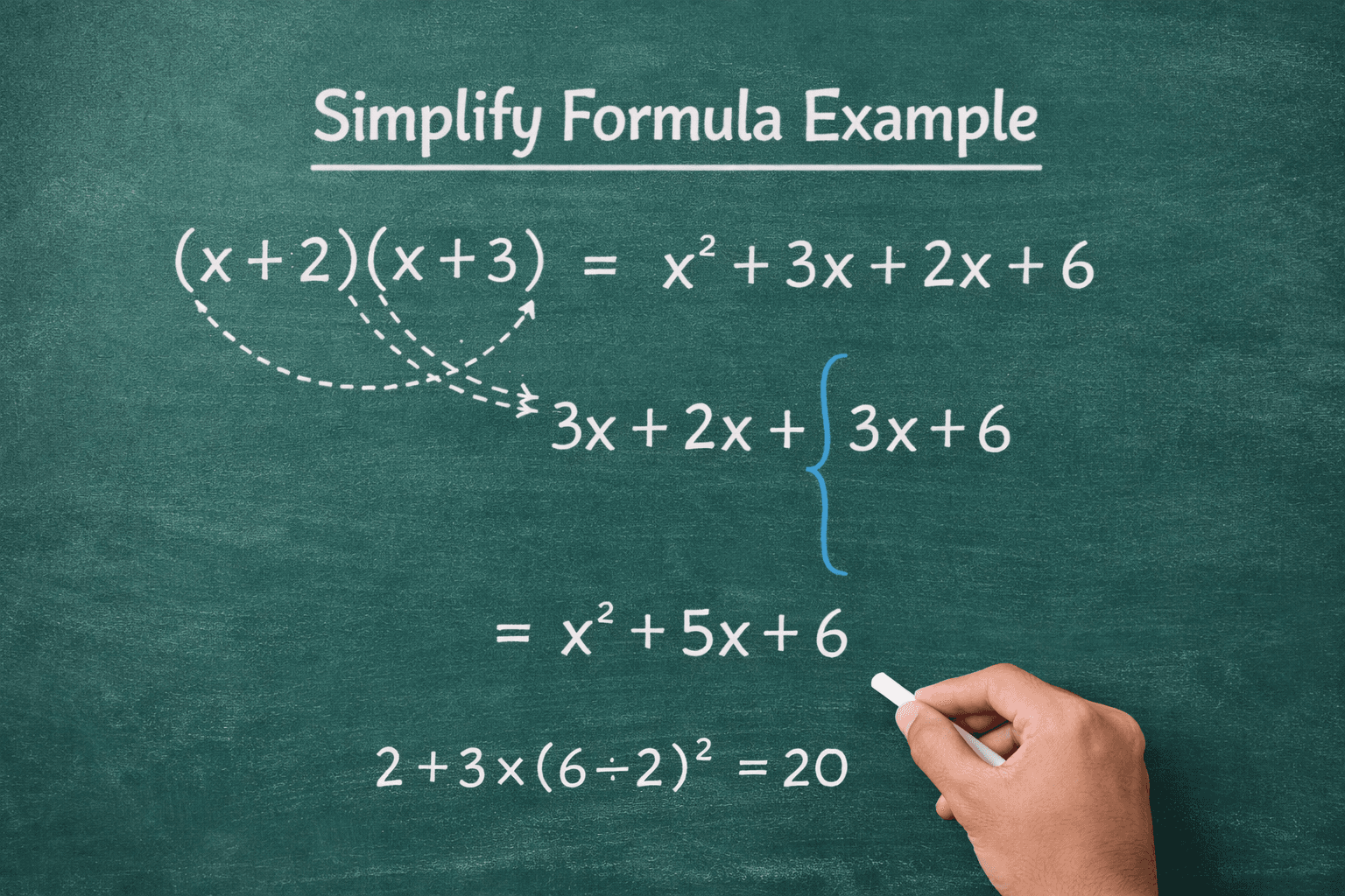 simplify the expression 