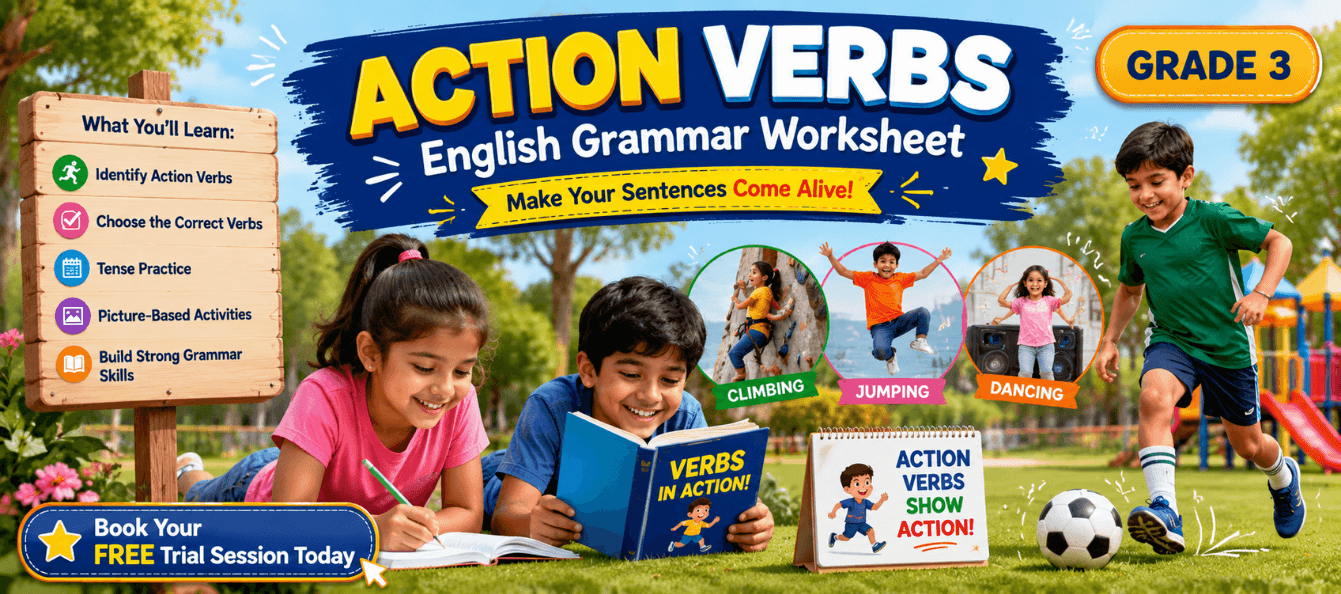Action Verbs Practice Exercises for Class 3 Learners.png