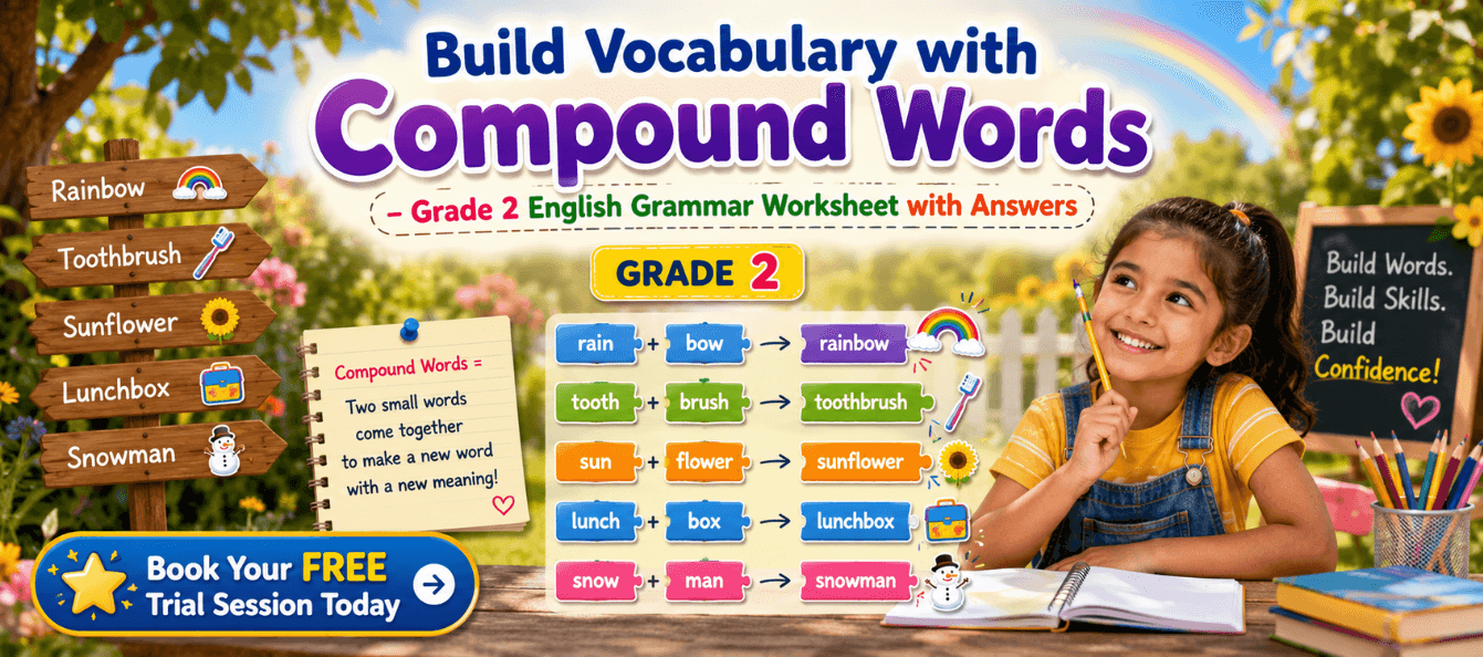 Build Vocabulary with Compound Words – Grade 2 English Practice.png