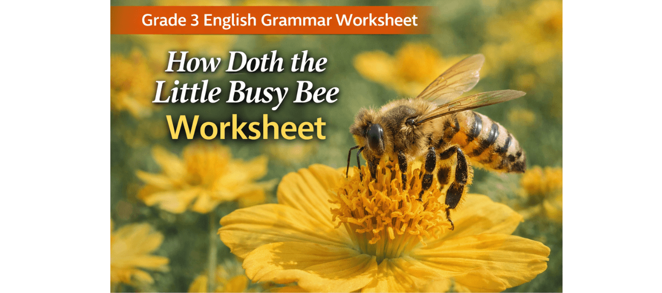 Busy Bee Comprehension Worksheet Class 3 With Answers.png