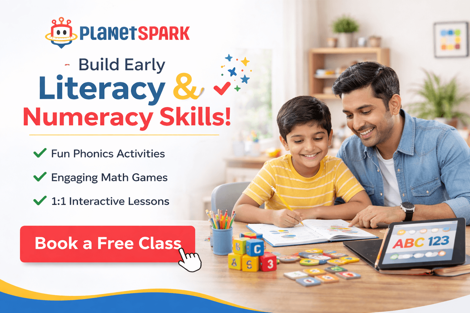 early literacy and numeracy learning child
