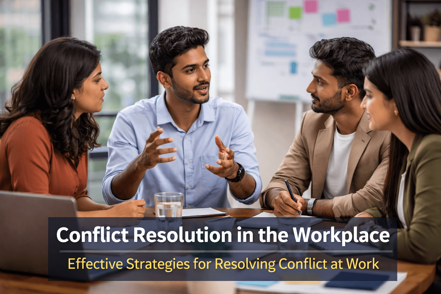 Resolving workplace conflict through communication