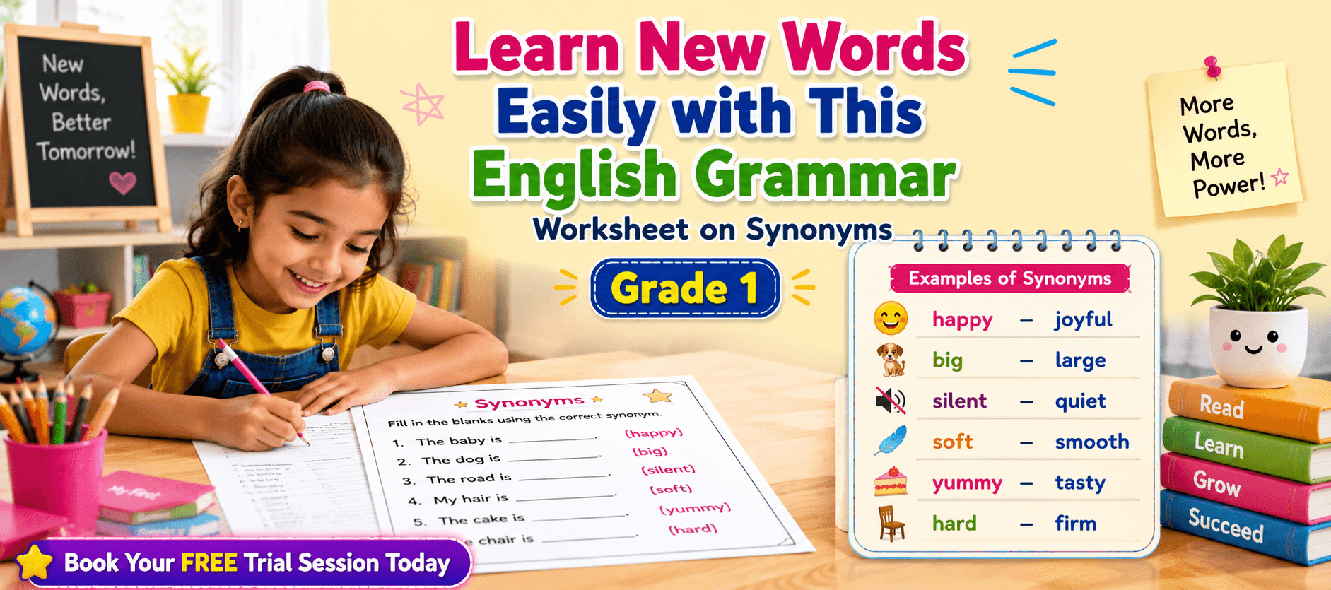 Class 1 Printable Synonyms Worksheet with Answers.png