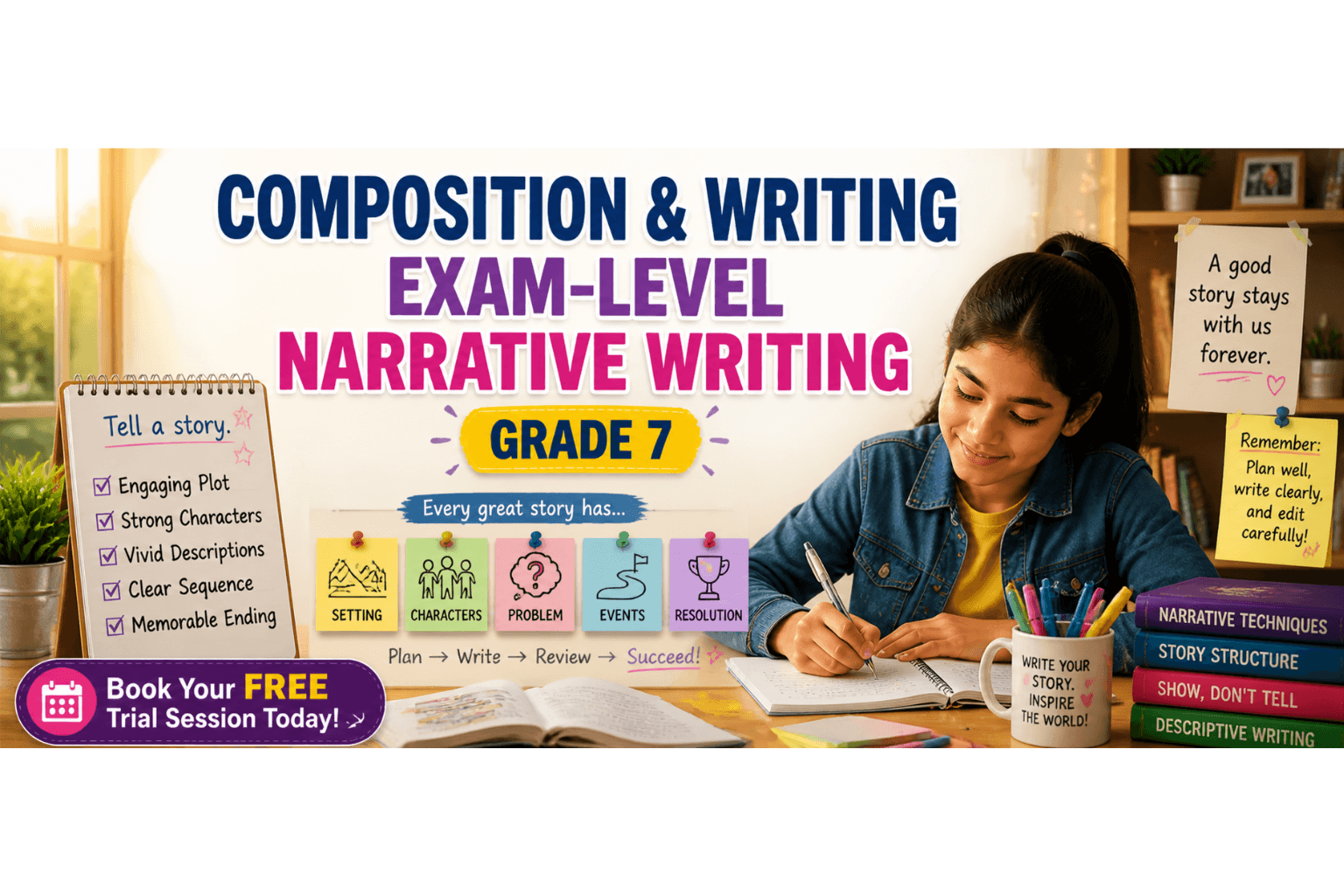 Class 7 English Worksheet on Writing Skills Review [Free PDF] (1).png