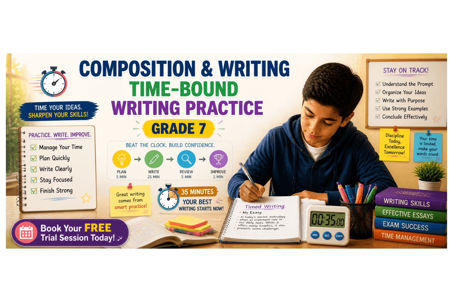 Class 7 English Worksheet on Writing Skills Review [Free PDF] (5).png