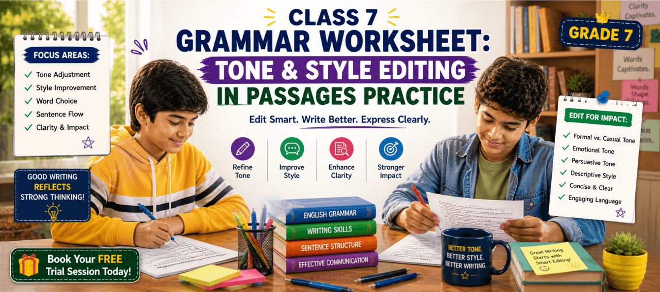Class 7 Grammar Worksheet_ Tone & Style Editing in Passages Practice.png