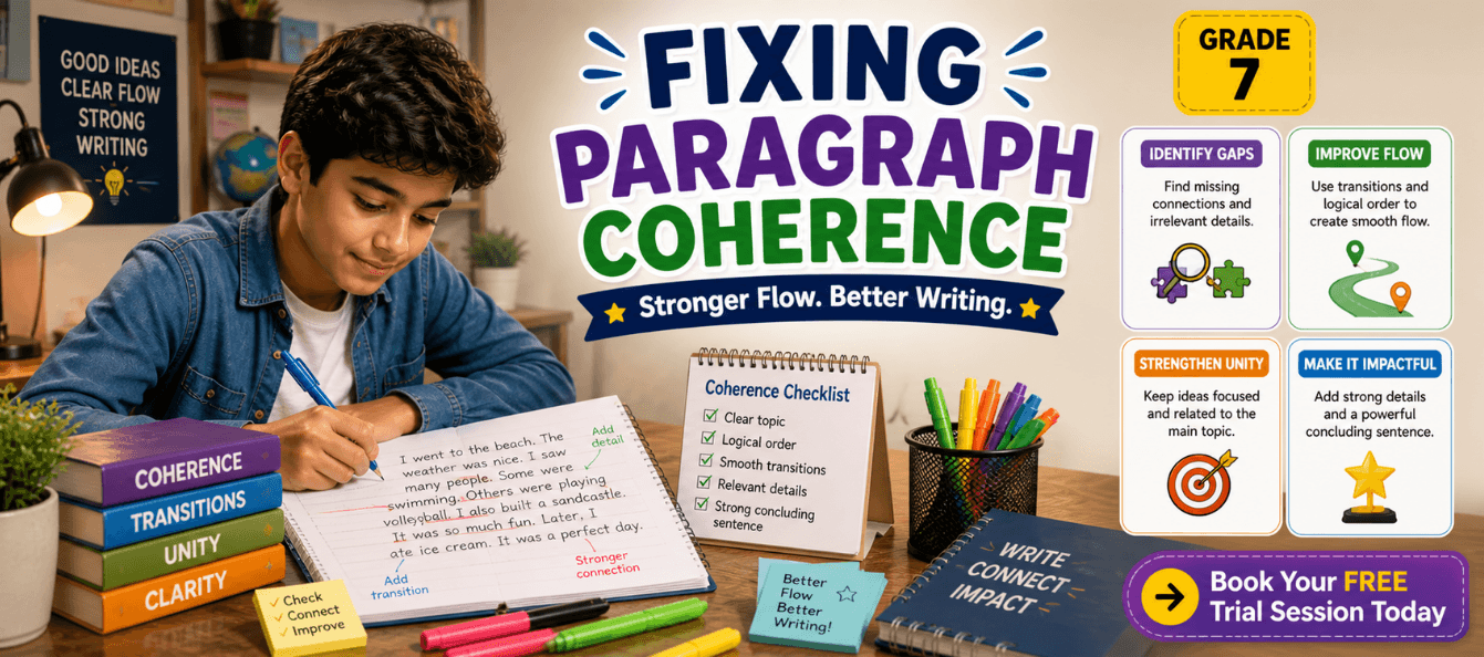 Class 7 Paragraph Coherence Worksheet [With Examples].png