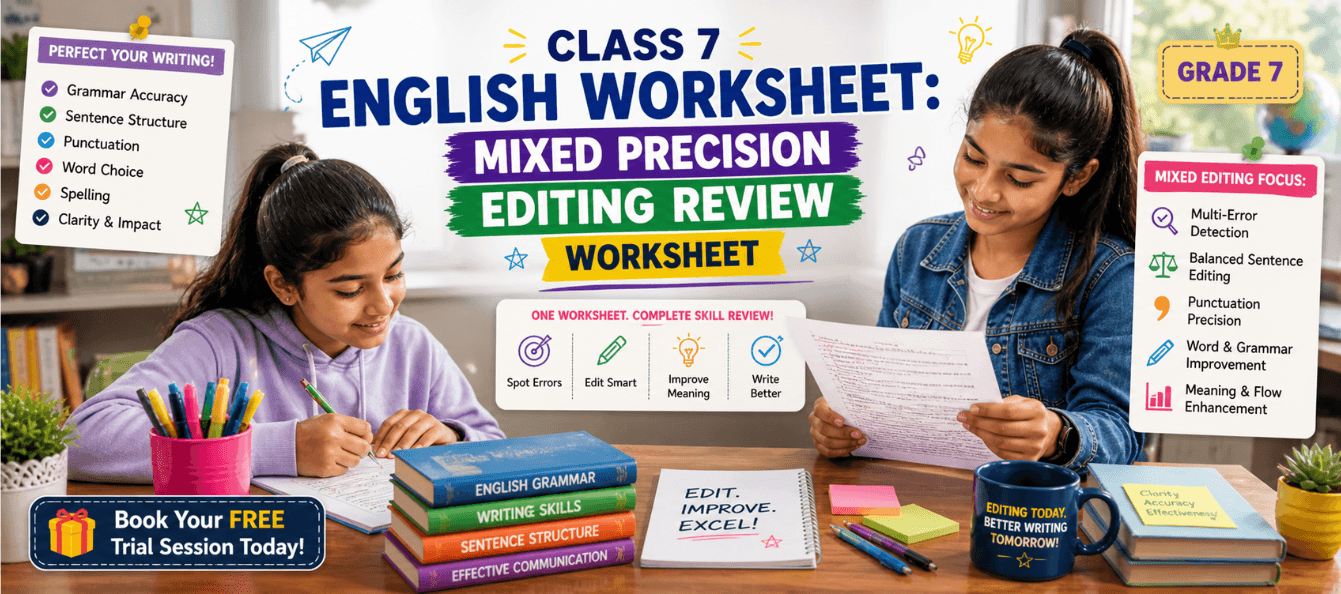 Class 7 Precision Editing English Grammar Worksheet [Free PDF].png