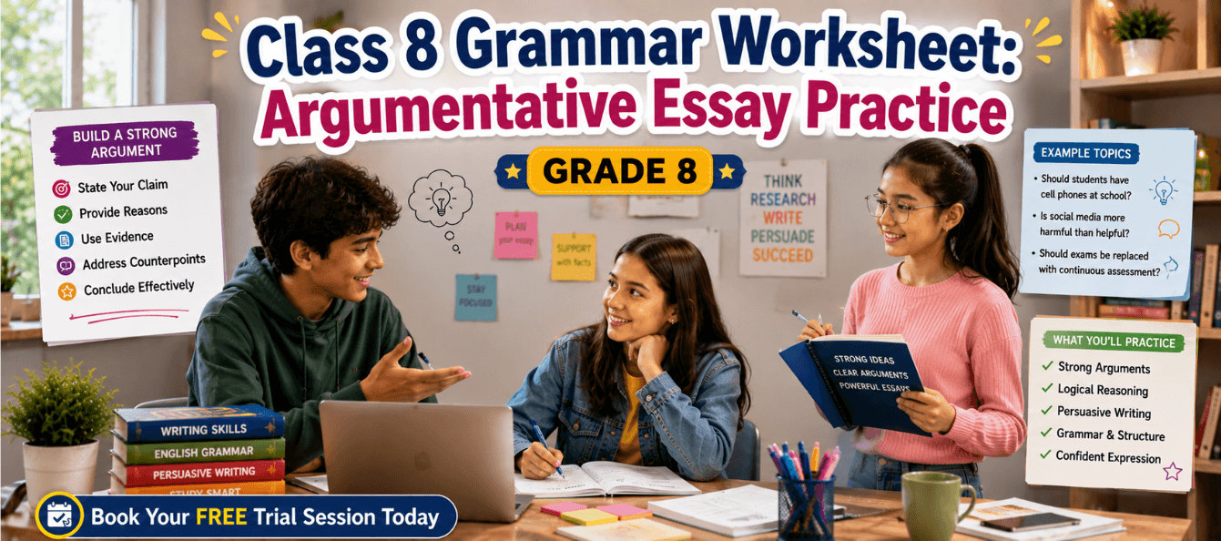 Class 8 Grammar Worksheet_ Argumentative Essay Practice.png