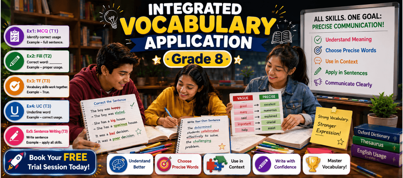 Class 8 Integrated Vocabulary Worksheet [Free PDF].png