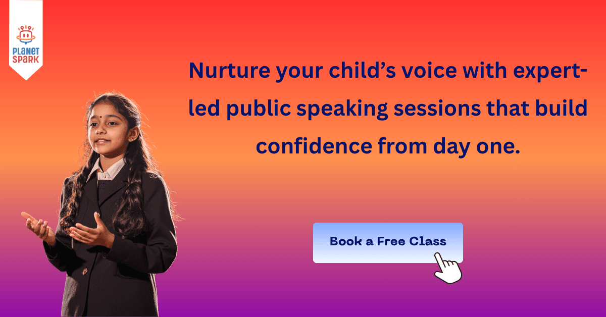 speech delivery by student
