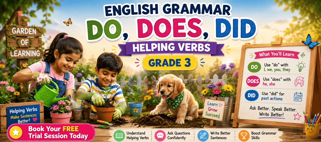 Do Does Did Helping Verbs Printable Worksheet for Grade 3.png