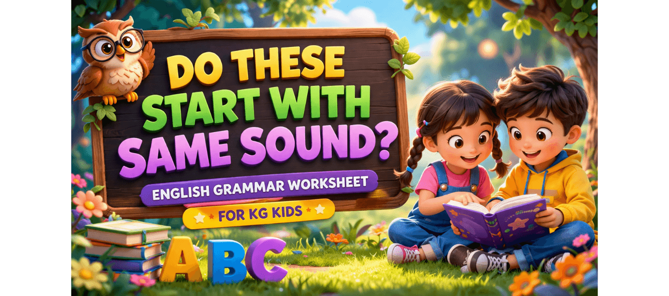 Do These Start with Same Sound Worksheet for KG Kids.png