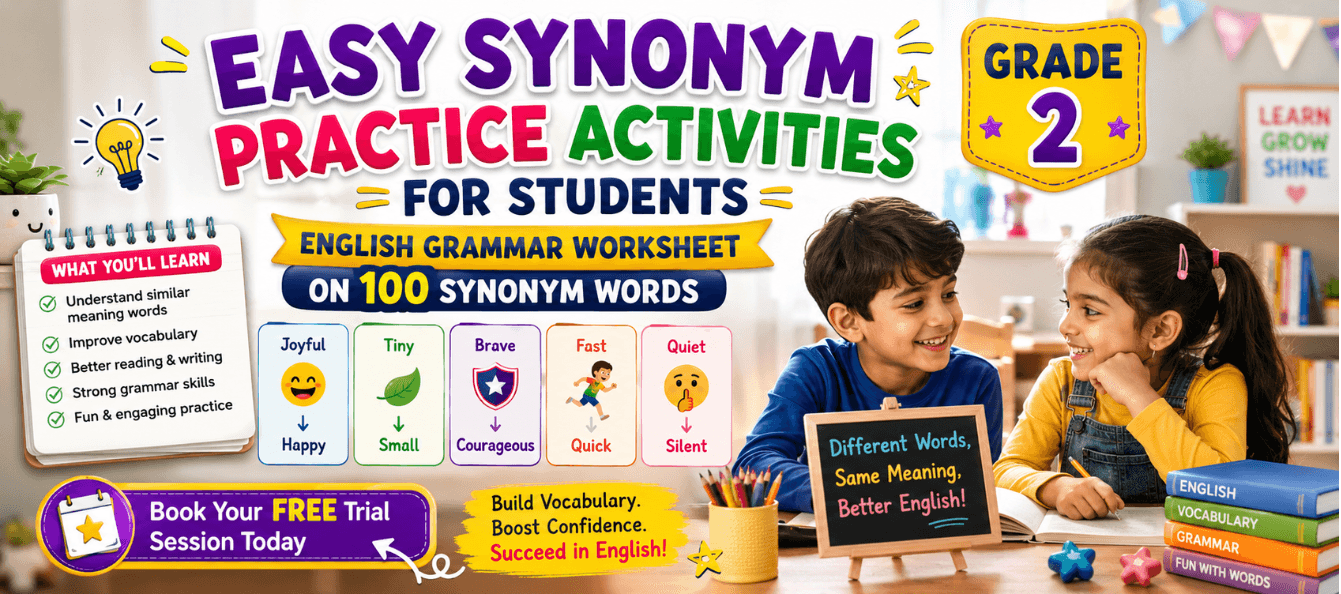 Easy Synonym Practice Activities for Students in Grade 2 PDF.png