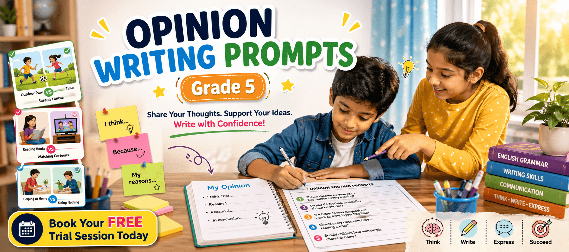 English Grammar Worksheet for Class 5 Opinion Writing.png