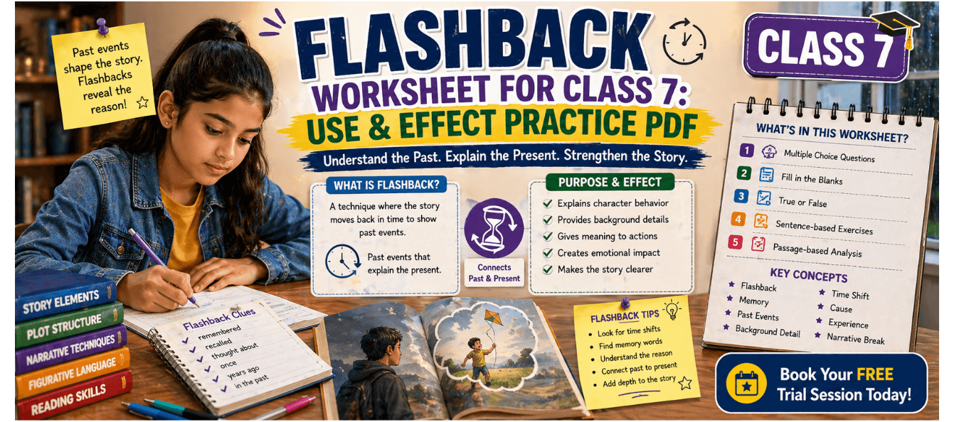 Flashback Worksheet for Class 7 Use & Effect Practice PDF.png