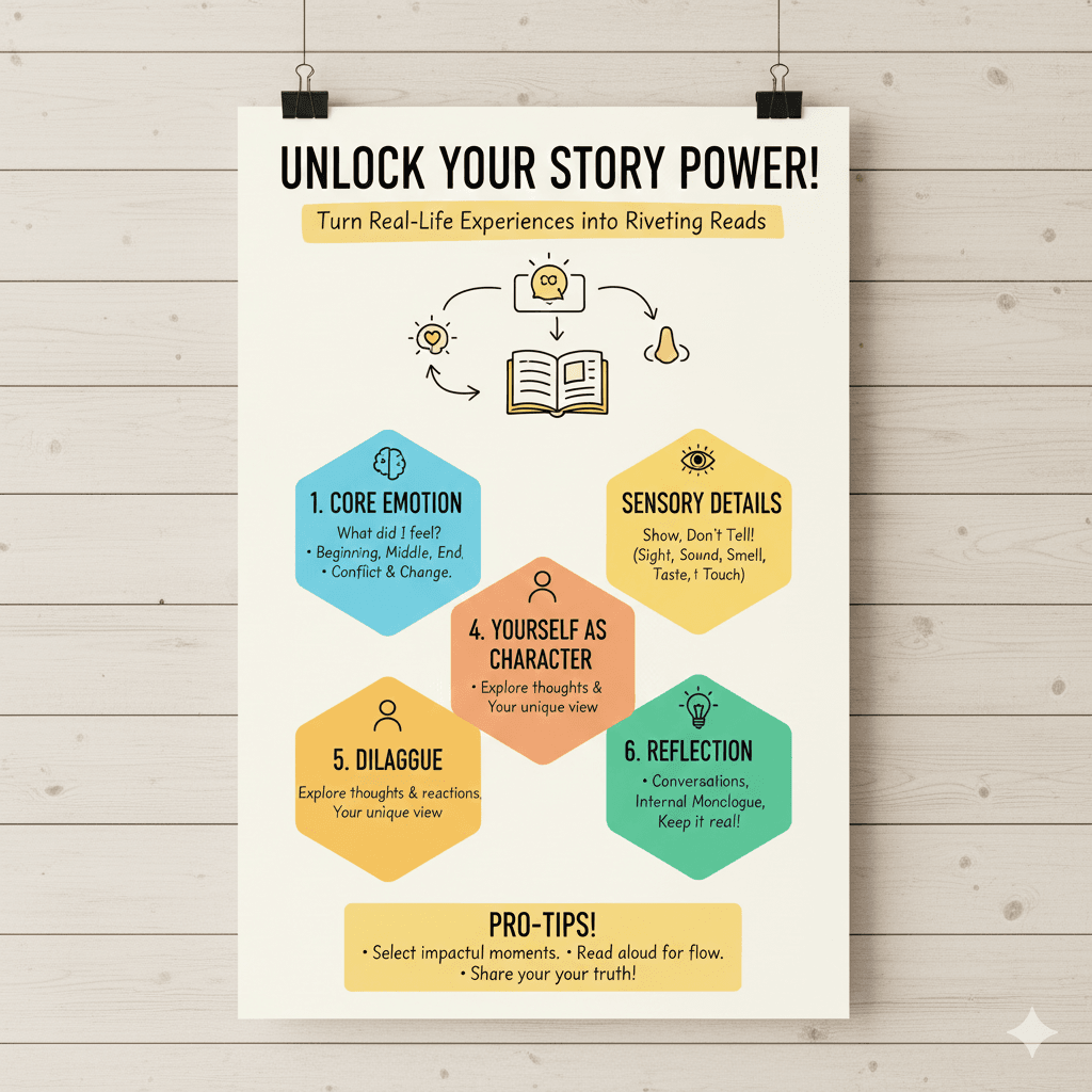How to write a book based on a true story