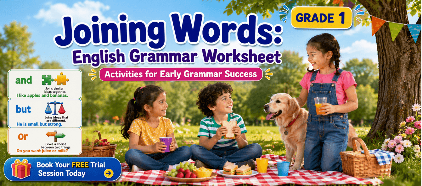 Grade 1 Joining Words Activities for Early Grammar Success.png