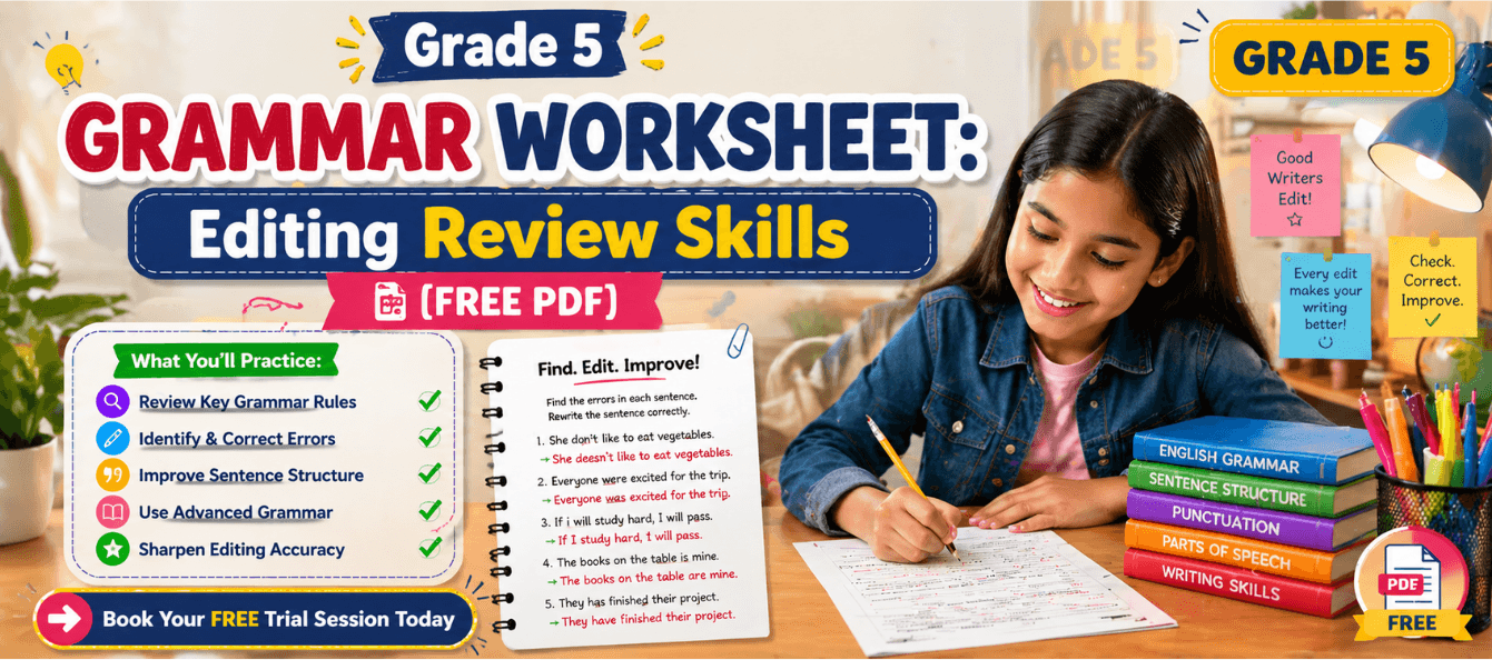 Grade 5 Grammar Worksheet_ Editing Review Skills [Free PDF].png