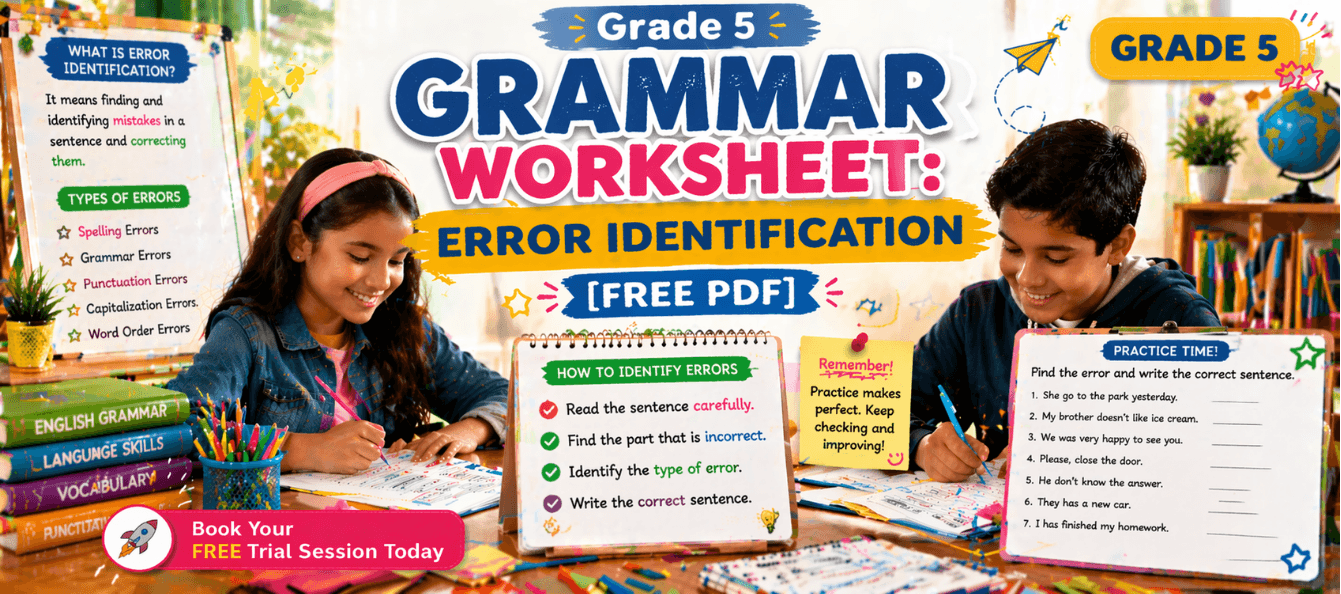 Grade 5 Grammar Worksheet_ Error Identification [Free PDF].png