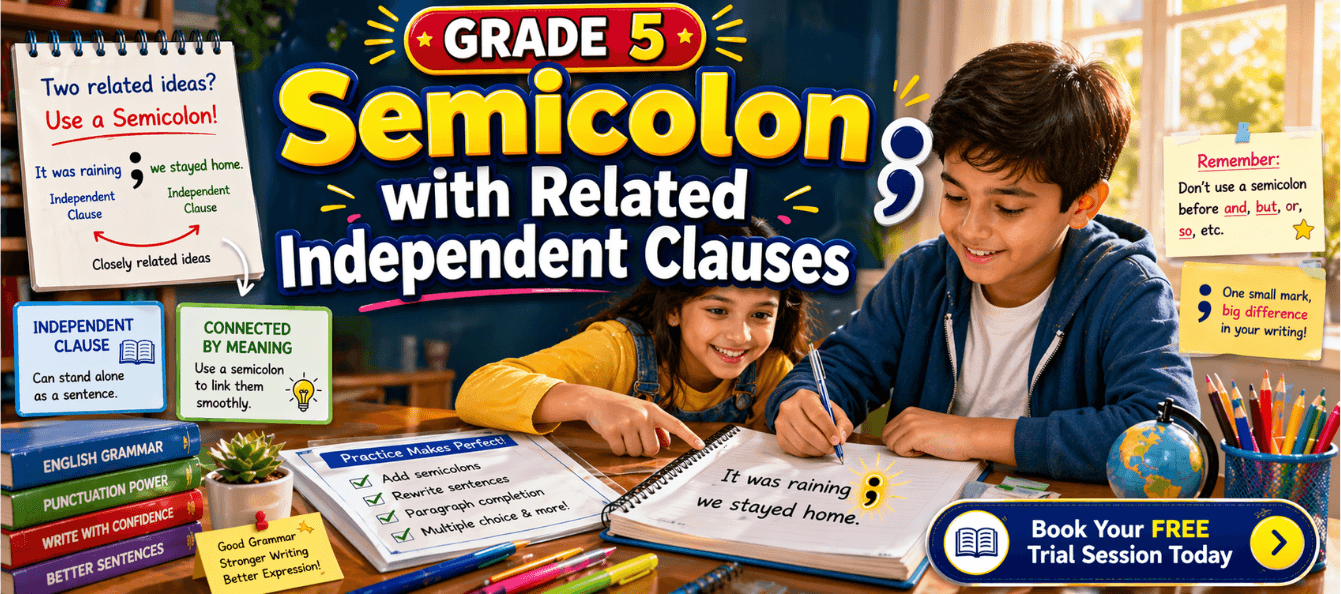 Grade 5 Semicolon with Related Independent Clauses.png