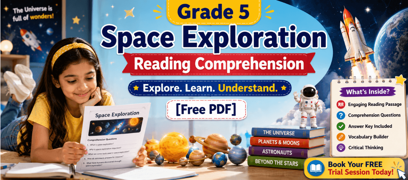 Grade 5 Space Exploration Reading Comprehension [Free PDF].png