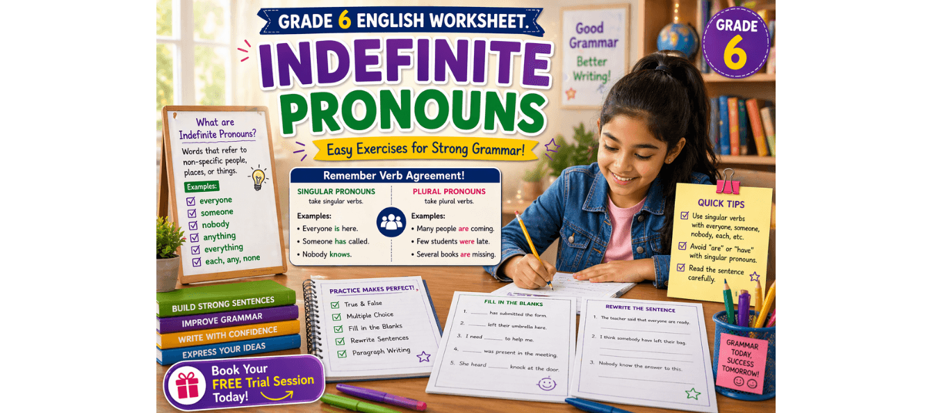 Grade 6 English Worksheet Indefinite Pronouns – Easy Exercises.png