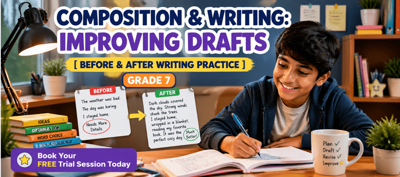 Grade 7 Composition & Writing Improving Drafts [Before & After Writing Practice].png