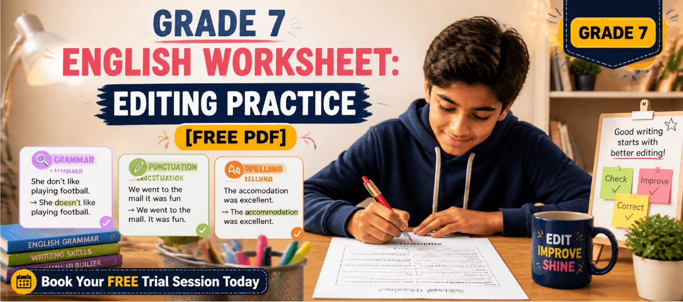 Grade 7 English Worksheet_ Editing Practice [Free PDF].png