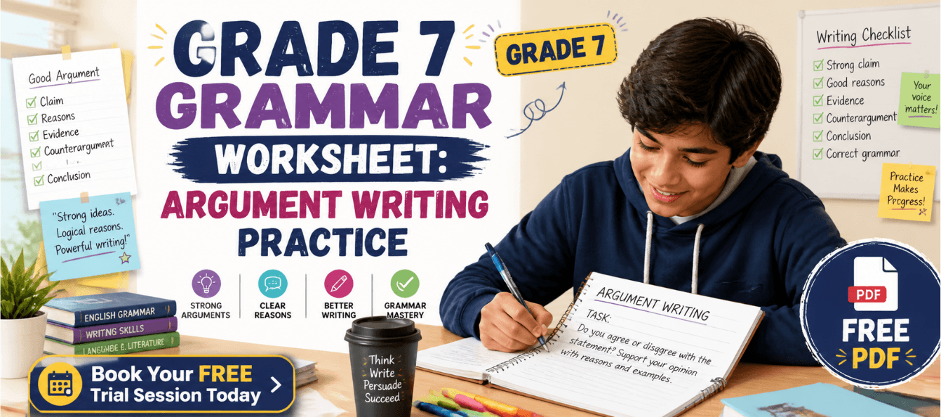 Grade 7 Grammar Worksheet_ Argument Writing Practice [Free PDF].png