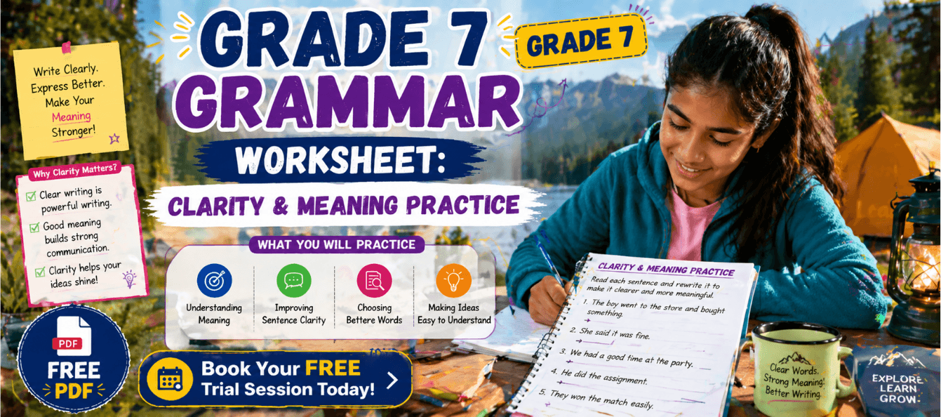 Grade 7 Grammar Worksheet_ Clarity & Meaning Practice [Free PDF].png