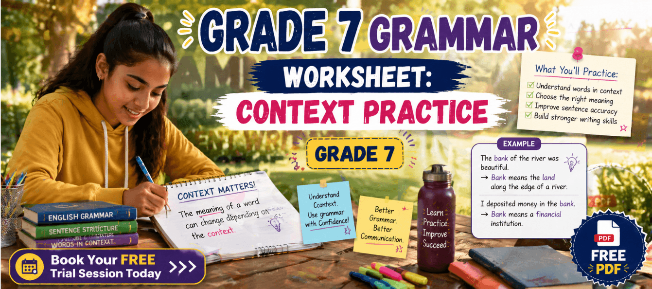 Grade 7 Grammar Worksheet_ Context Practice [Free PDF].png