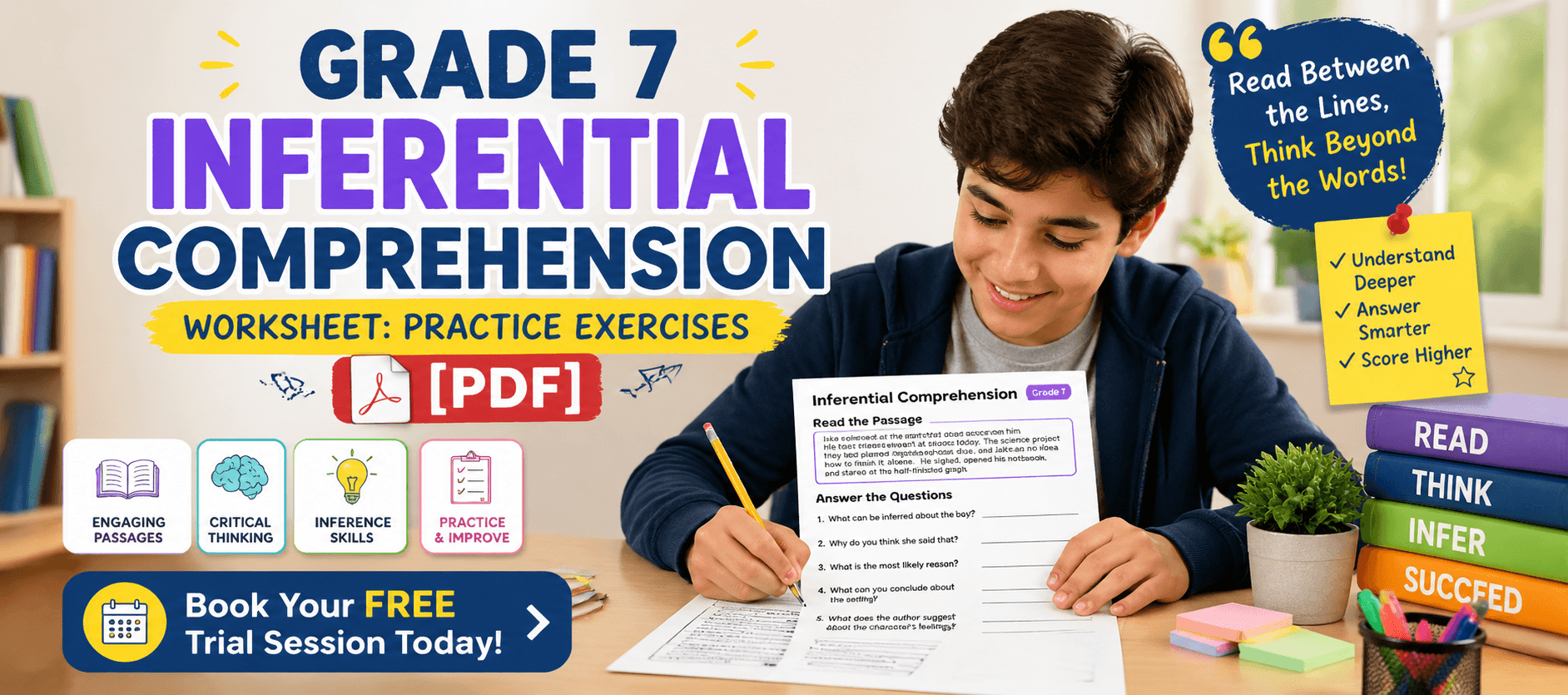 Grade 7 Inferential Comprehension Worksheet: Practice Exercises [PDF].png