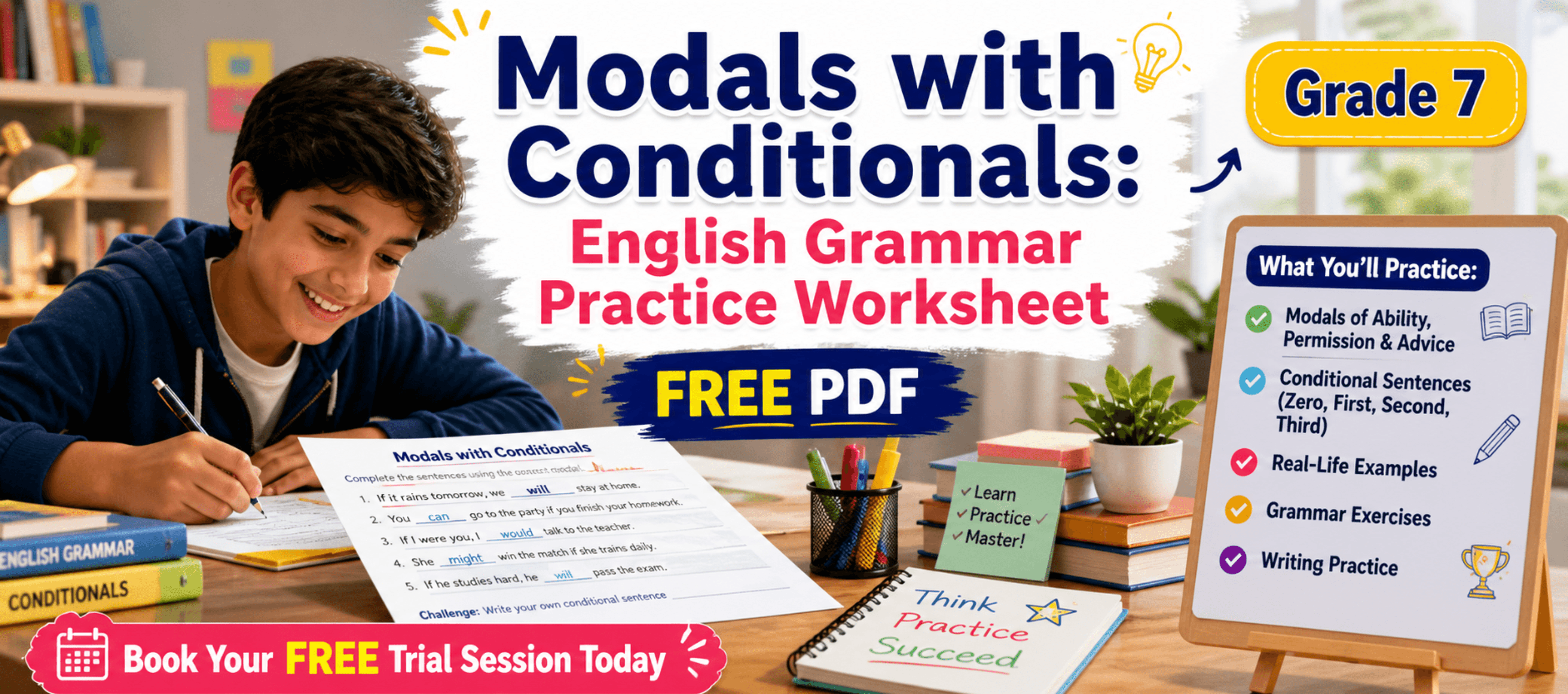 Grade 7 Modals with Conditionals English Grammar Practice Worksheet [Free PDF].png