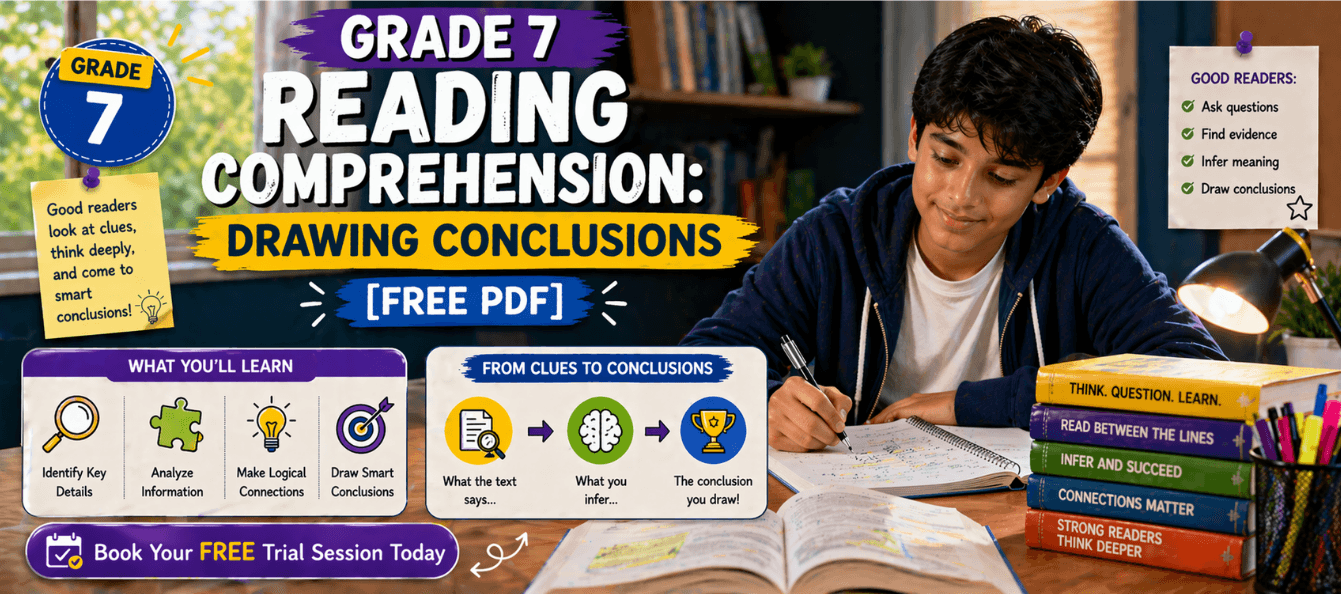 Grade 7 Reading Comprehension_ Drawing Conclusions [Free PDF].png