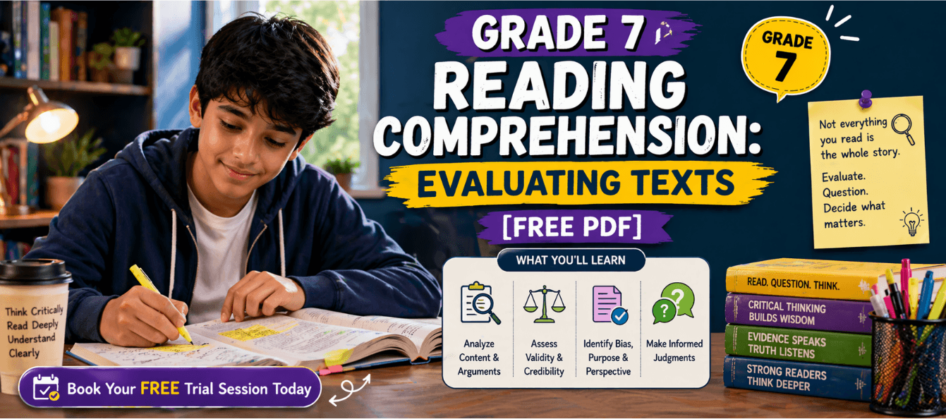 Grade 7 Reading Comprehension_ Evaluating Texts [Free PDF].png
