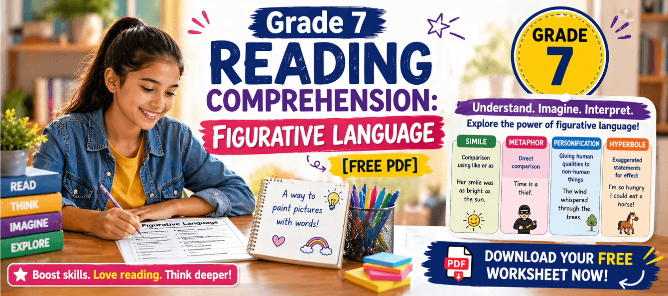 Grade 7 Reading Comprehension_ Figurative Language [Free PDF].png