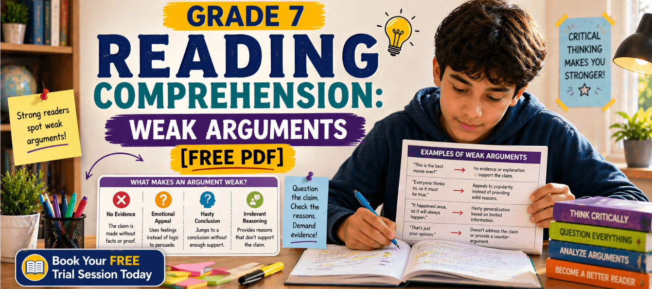 Grade 7 Reading Comprehension_ Weak Arguments [Free PDF].png