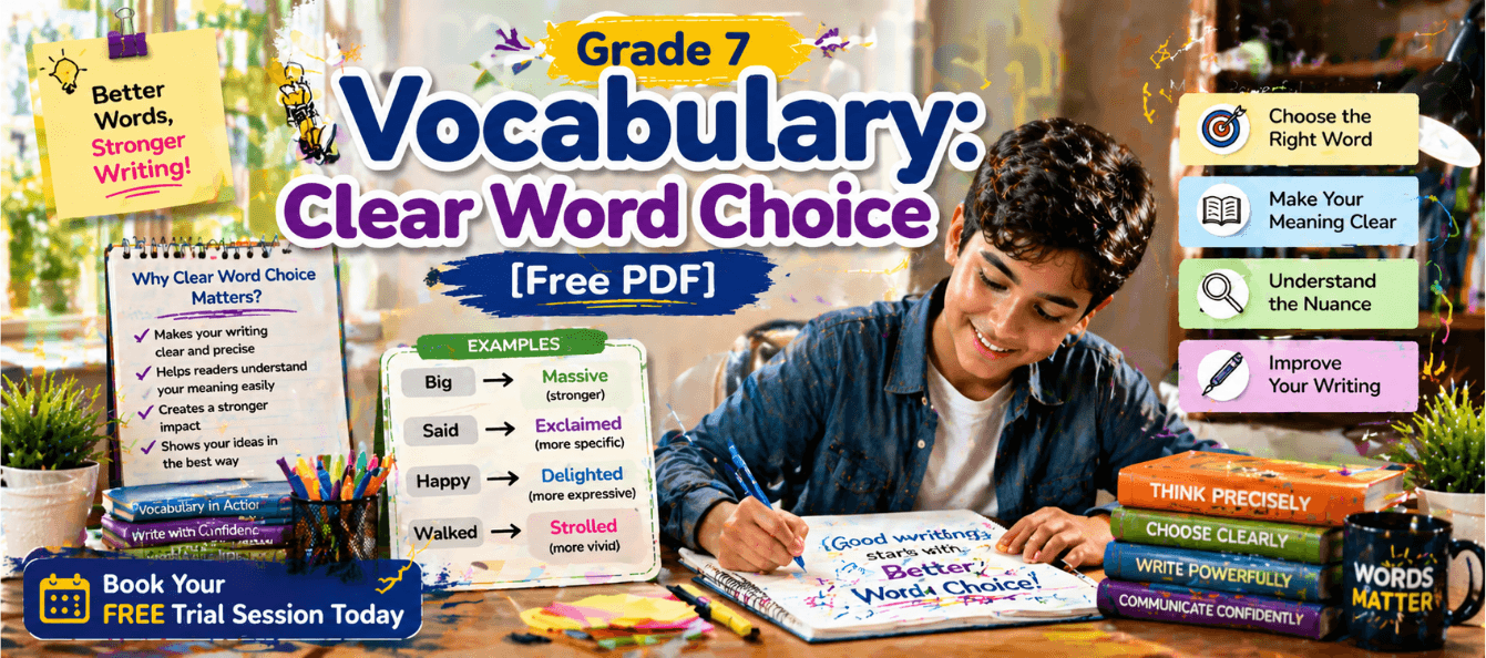 Grade 7 Vocabulary_ Clear Word Choice [Free PDF].png