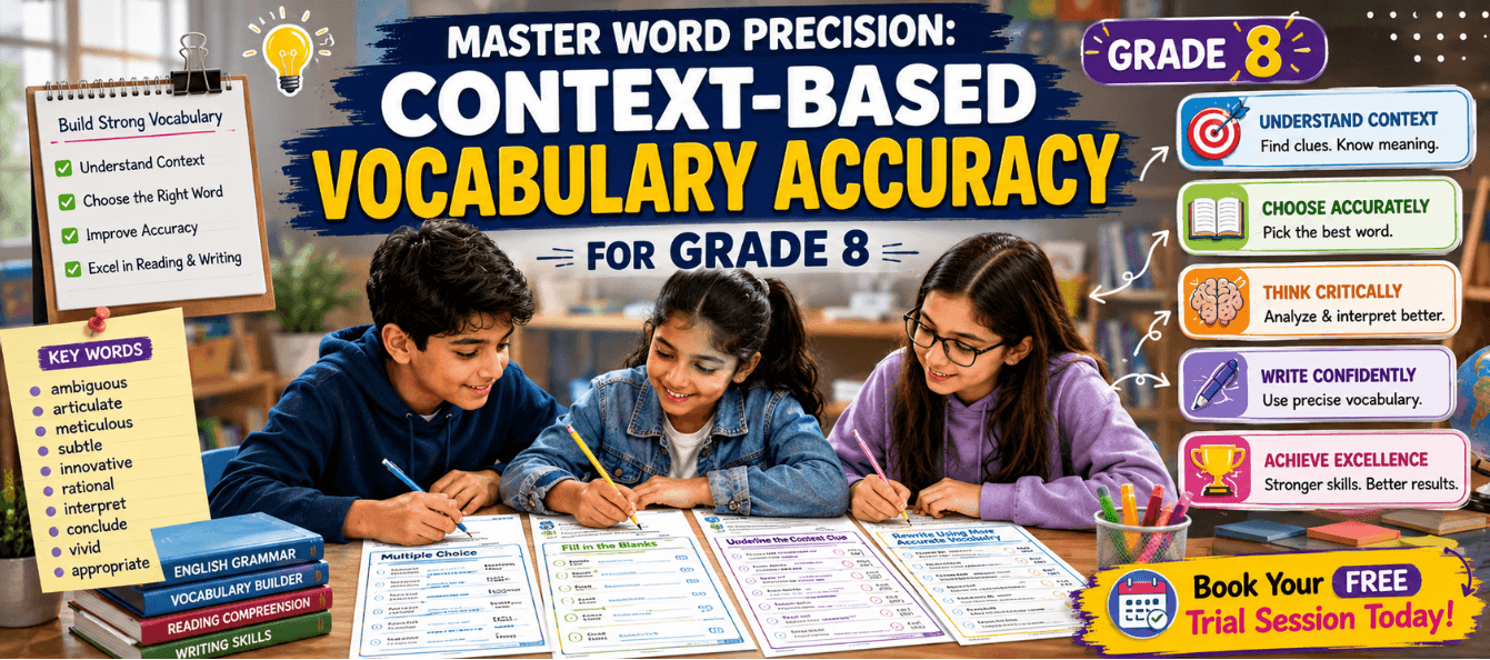 Grade 8 Context Clues & Vocabulary Accuracy Worksheet.png