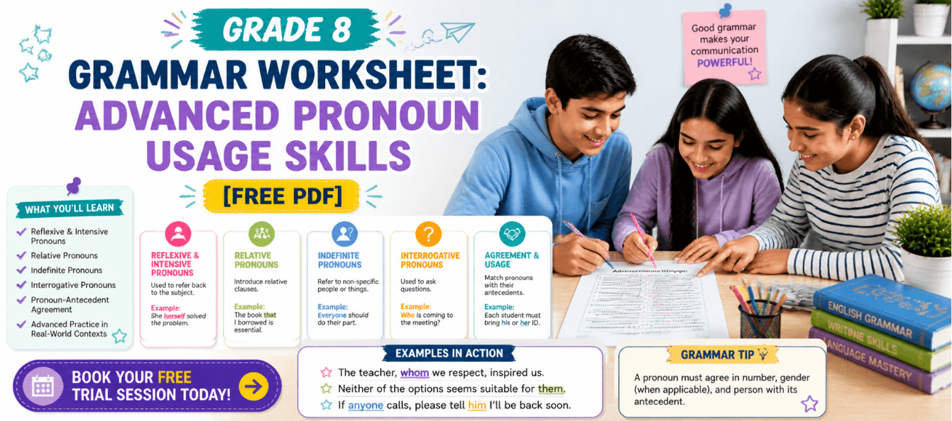 Grade 8 Grammar Worksheet_ Advanced Pronoun Usage Skills [Free PDF].png