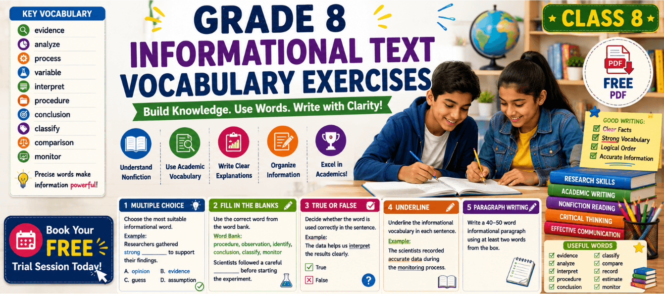Grade 8 Informational Text Vocabulary Exercises PDF.png