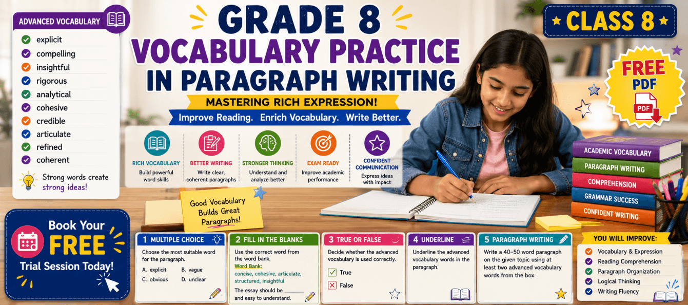 Grade 8 Vocabulary Practice in Paragraph Writing [PDF].png