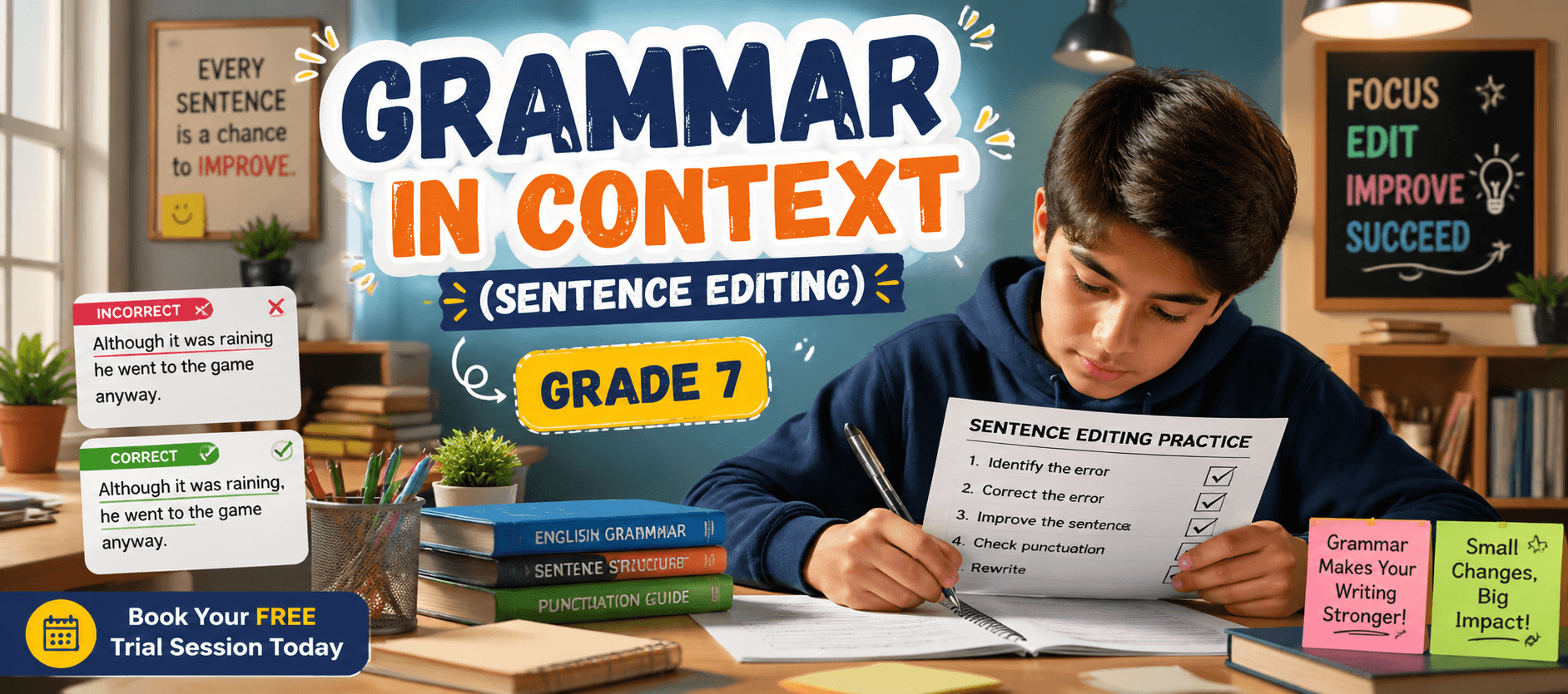 Grammar in Context Sentence Editing Practice for Class 7 [Free PDF].png