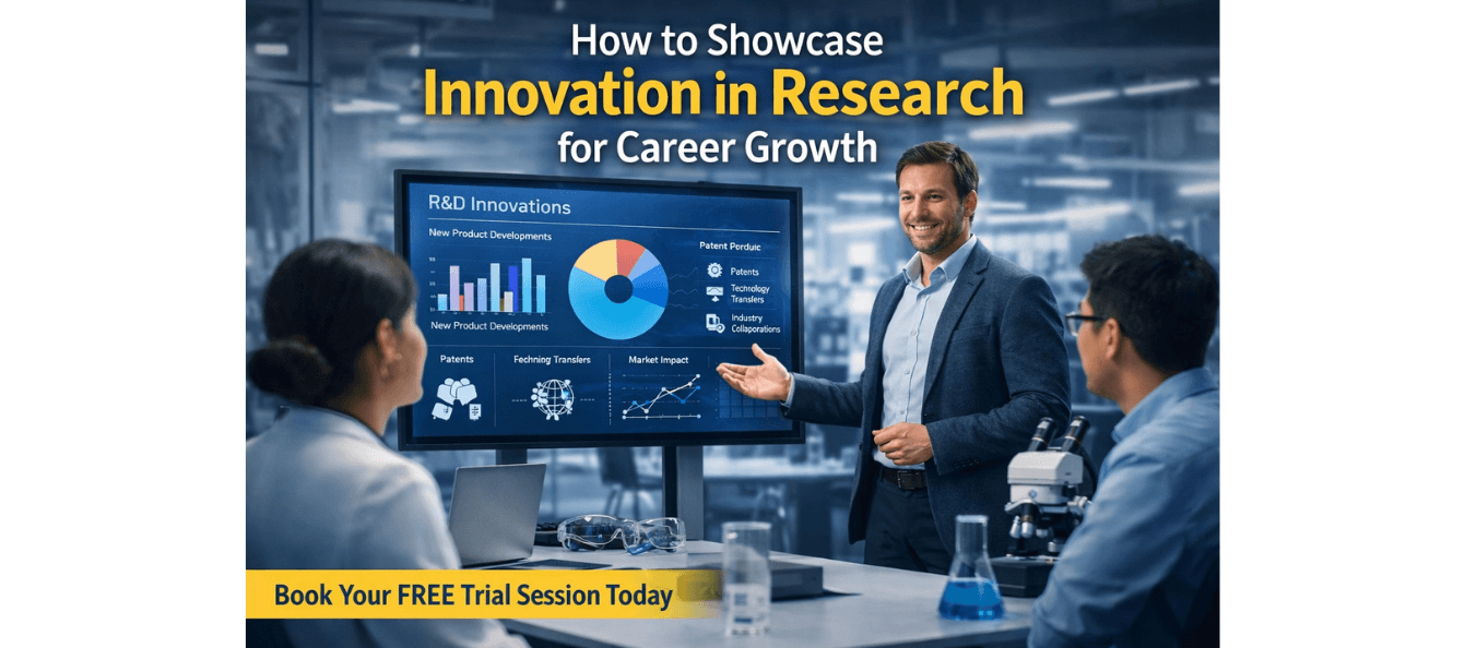 Highlight innovation, research outcomes, and skills to drive career progress..png