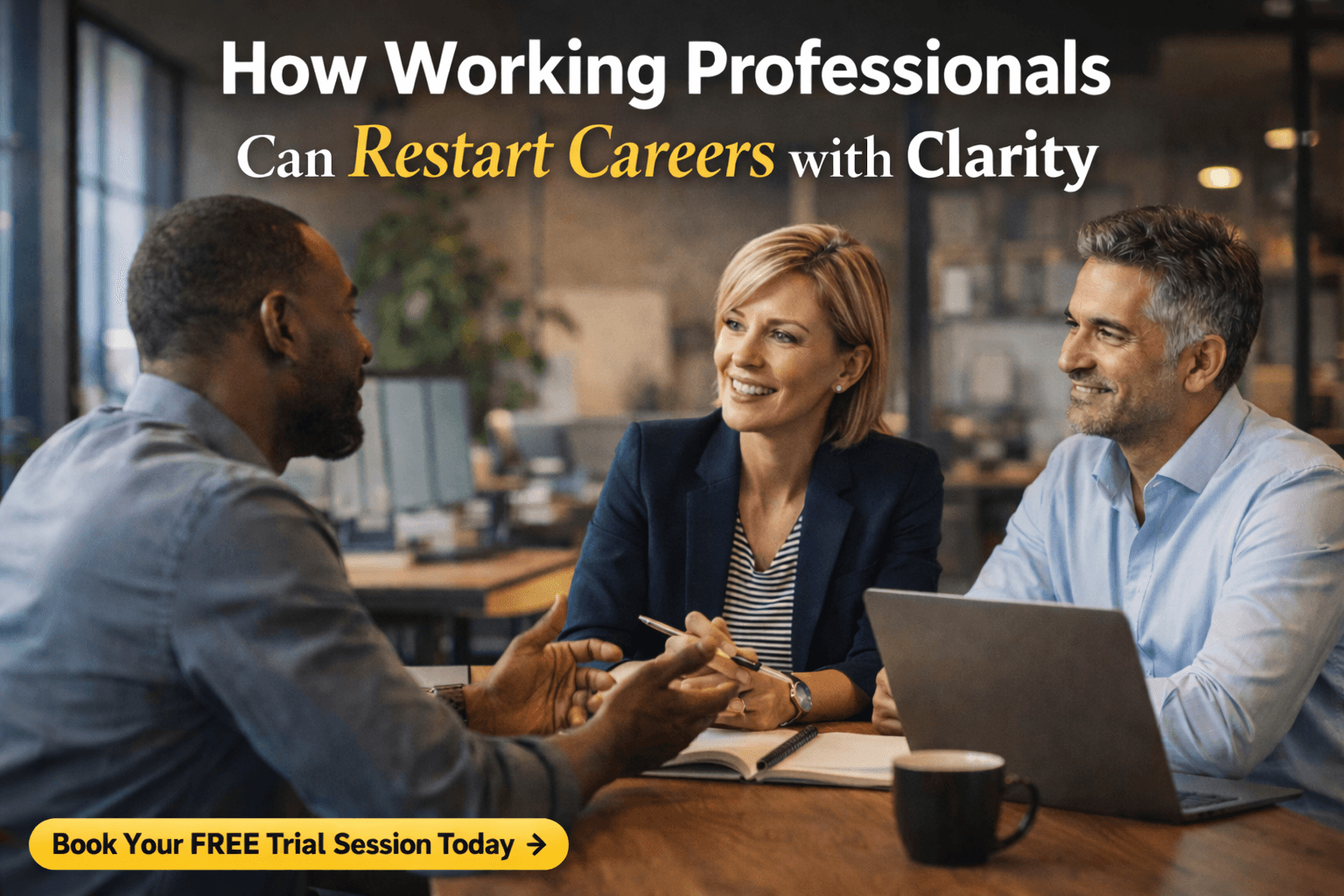 How Working Professionals Can Restart Careers with Clarity