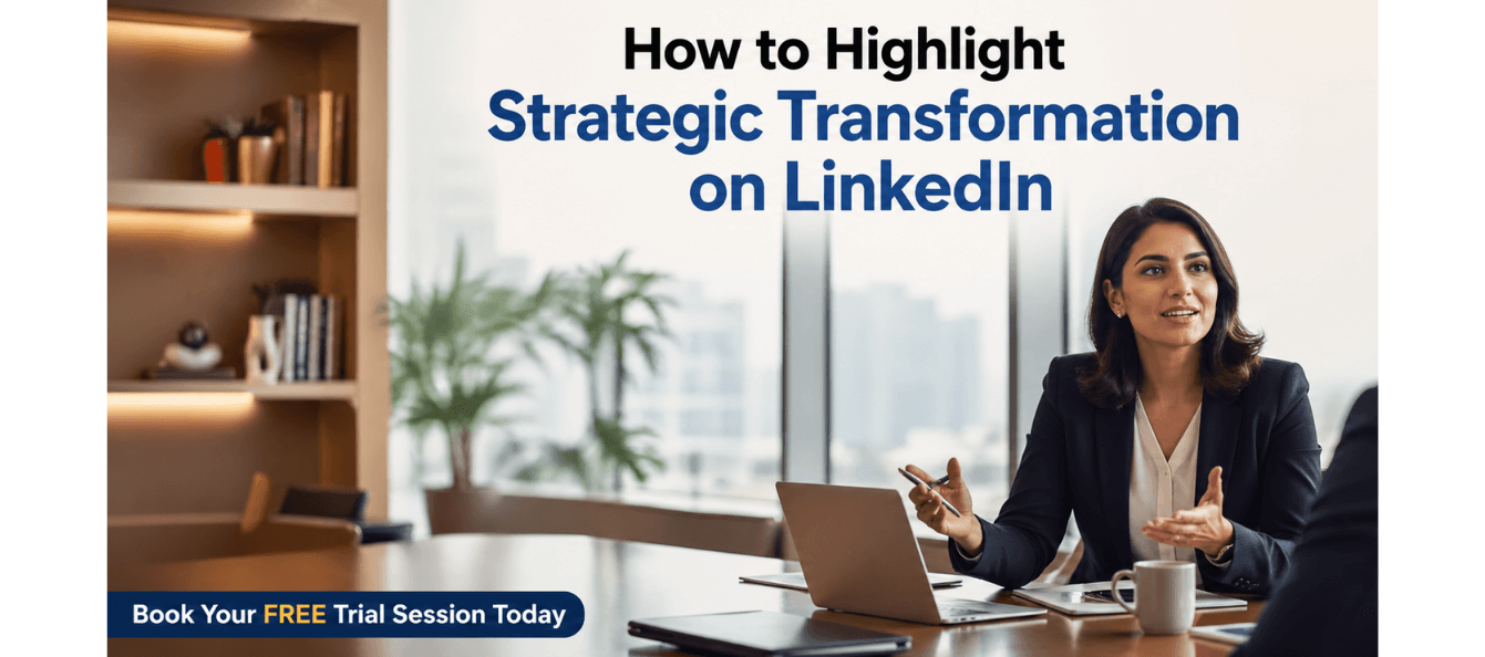LinkedIn profile template emphasizing strategic transformation expertise.png