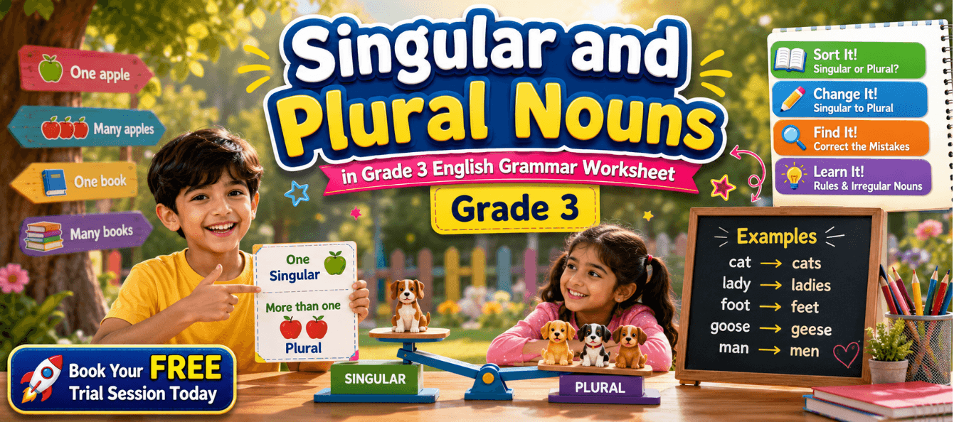 Master Singular and Plural Nouns in Class 3 Free PDF.png